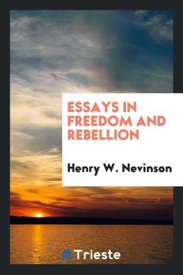 Essays in freedom and rebellion