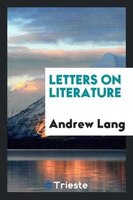 Letters on literature