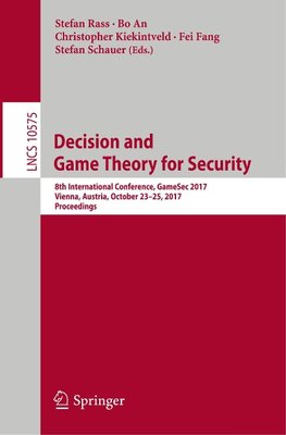 Decision and Game Theory for Security