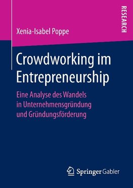 Crowdworking im Entrepreneurship