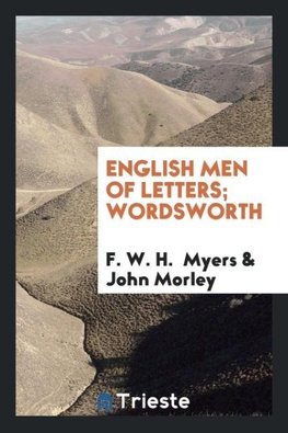 English Men of Letters; Wordsworth