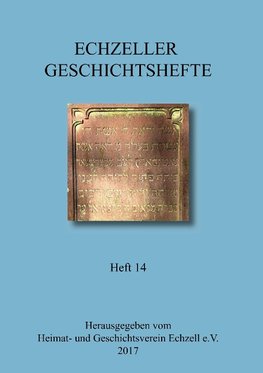 Echzeller Geschichtshefte Heft 14