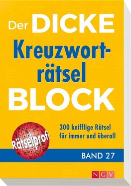 Der dicke Kreuzworträtsel-Block Band 27