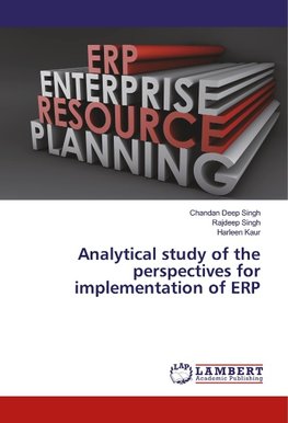 Analytical study of the perspectives for implementation of ERP