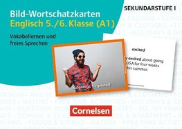 Bild-Wortschatzkarten Fremdsprachen Sekundarstufe I. Englisch Klasse 5/6 - Für Vokabellernen und freies Sprechen (Stufe A1)