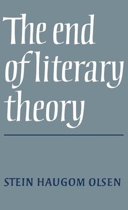 The End of Literary Theory