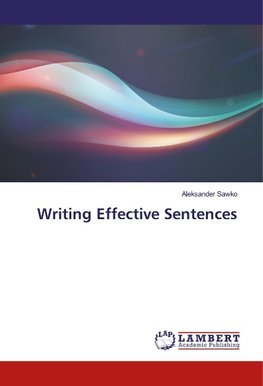 Writing Effective Sentences