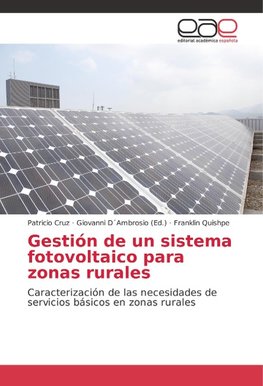 Gestión de un sistema fotovoltaico para zonas rurales