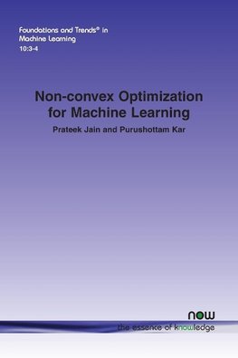 Jain, P: Non-convex Optimization for Machine Learning