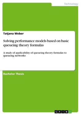 Solving performance models based on basic queueing theory formulas