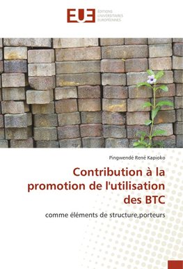 Contribution à la promotion de l'utilisation des BTC