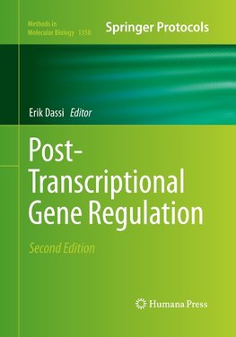 Post-Transcriptional Gene Regulation