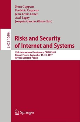 Risks and Security of Internet and Systems