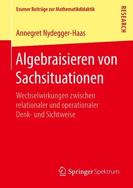 Algebraisieren von Sachsituationen