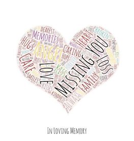 In Loving Memory Funeral Guest Book, Celebration of Life, Wake, Loss, Memorial Service, Condolence Book, Funeral Home, Church, Thoughts and In Memory Guest Book (Hardback)