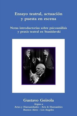 Ensayo teatral, actuación y puesta en escena. Stanislavski, psicoanálisis y praxis teatral