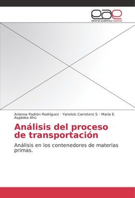 Análisis del proceso de transportación