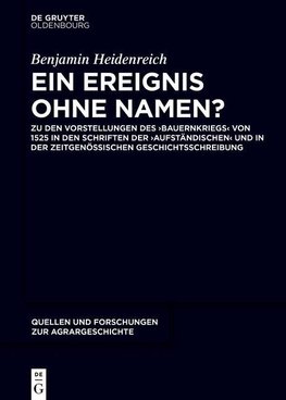 Ein Ereignis ohne Namen?