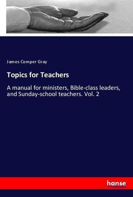 Topics for Teachers