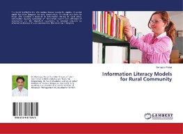 Information Literacy Models for Rural Community