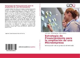 Estrategia de Financiamiento para la ampliación de una Microempresa