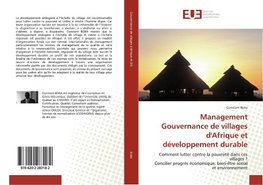 Management Gouvernance de villages d'Afrique et développement durable