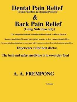 Dental Pain Relief & Back Pain Relief