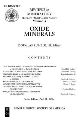 Oxide Minerals