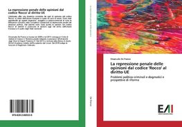 La repressione penale delle opinioni dal codice 'Rocco' al diritto UE