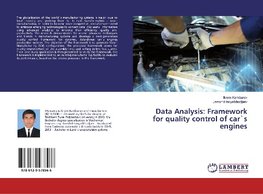 Data Analysis: Framework for quality control of car`s engines