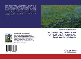 Water Quality Assessment Of River Ogun, Abeokuta, Southwestern Nigeria