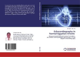 Echocardiography in Normal Egyptian Infants