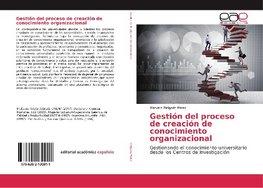 Gestión del proceso de creación de conocimiento organizacional