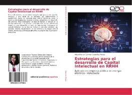 Estrategias para el desarrollo de Capital Intelectual en RRHH