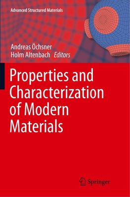 Properties and Characterization of Modern Materials