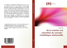 De la création à la saturation du concept : L'esthétique relationnelle