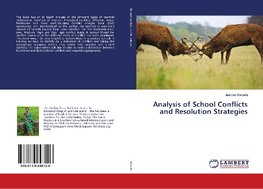 Analysis of School Conflicts and Resolution Strategies