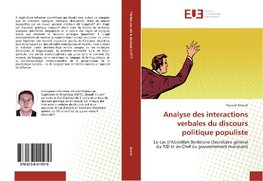 Analyse des interactions verbales du discours politique populiste