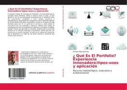 ¿ Qu¿s El Portfolio? Experiencia innovadora:tipos-usos y aplicaci¿n