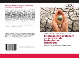 Energías Renovables y su proceso de inversión en Nicaragua