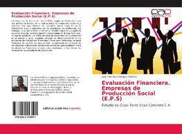 Evaluación Financiera. Empresas de Producción Social (E.P.S)