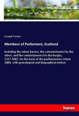 Members of Parliament, Scotland