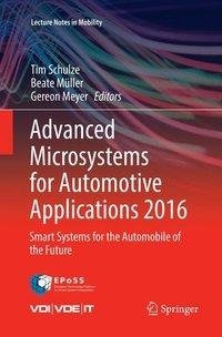 Advanced Microsystems for Automotive Applications 2016