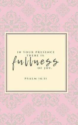 Fullness of Joy Journal