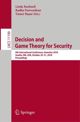 Decision and Game Theory for Security