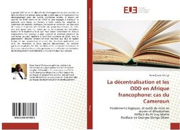 La décentralisation et les ODD en Afrique francophone: cas du Cameroun