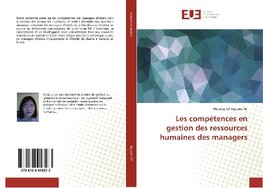 Les compétences en gestion des ressources humaines des managers