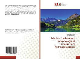 Relation fracturation-morphologie et implications hydrogéologiques