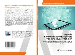 Digitale Kommunikationsangebote von Finanzunternehmen