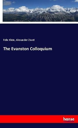 The Evanston Colloquium